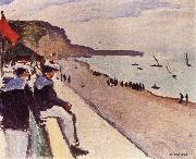 Marquet, Albert The Beach at Fecaump oil